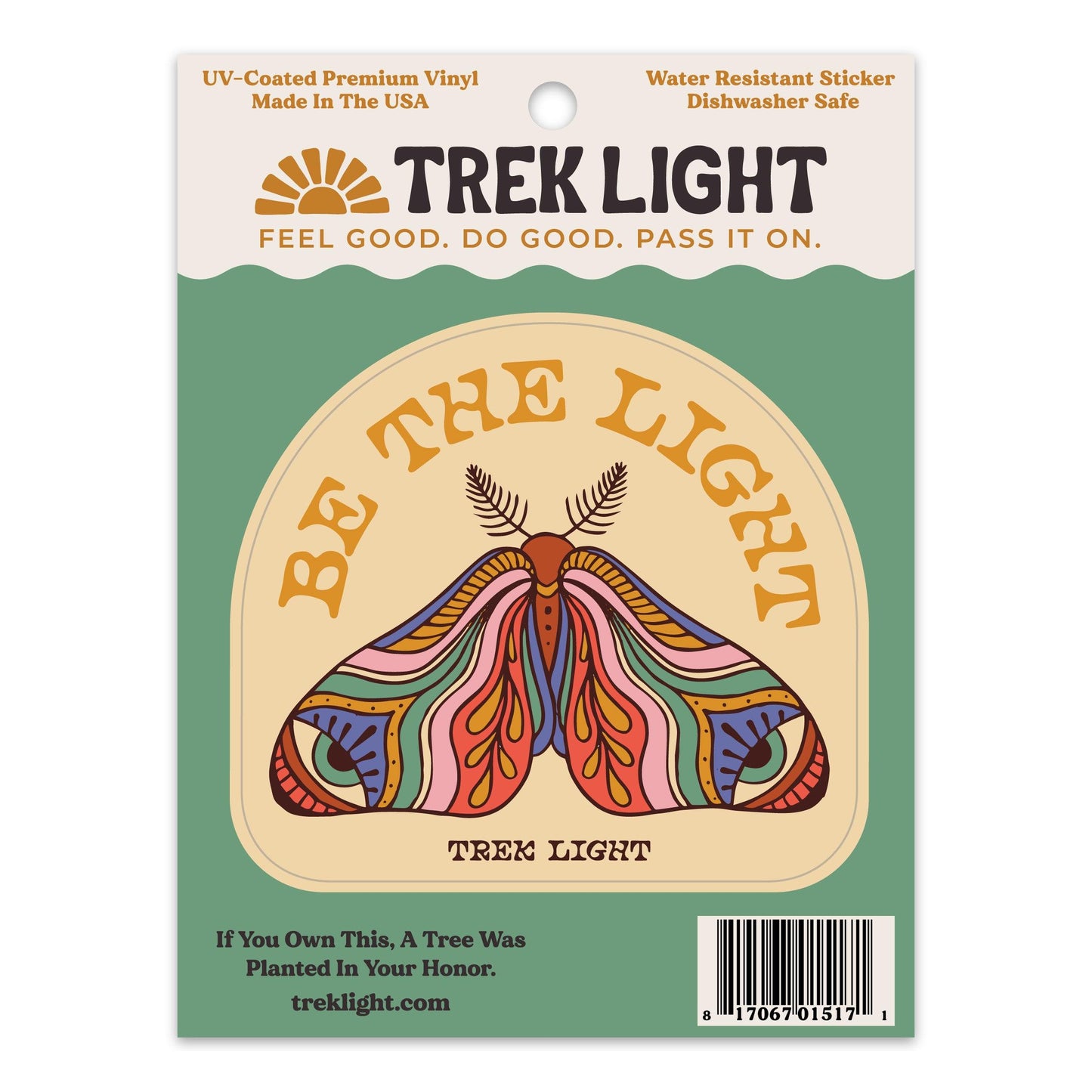 Be The Light Sticker - Default Title - Trek Light