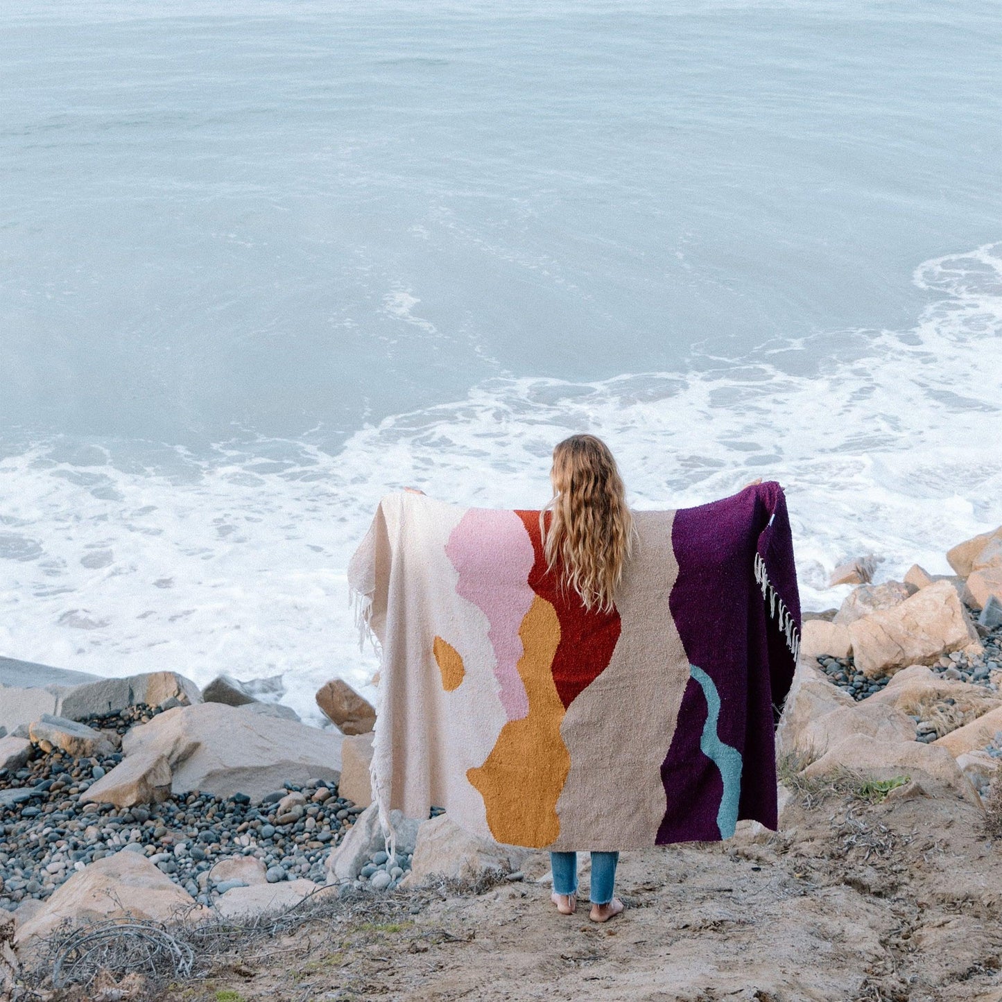 Mountain Sunrise Blanket - Trek Light