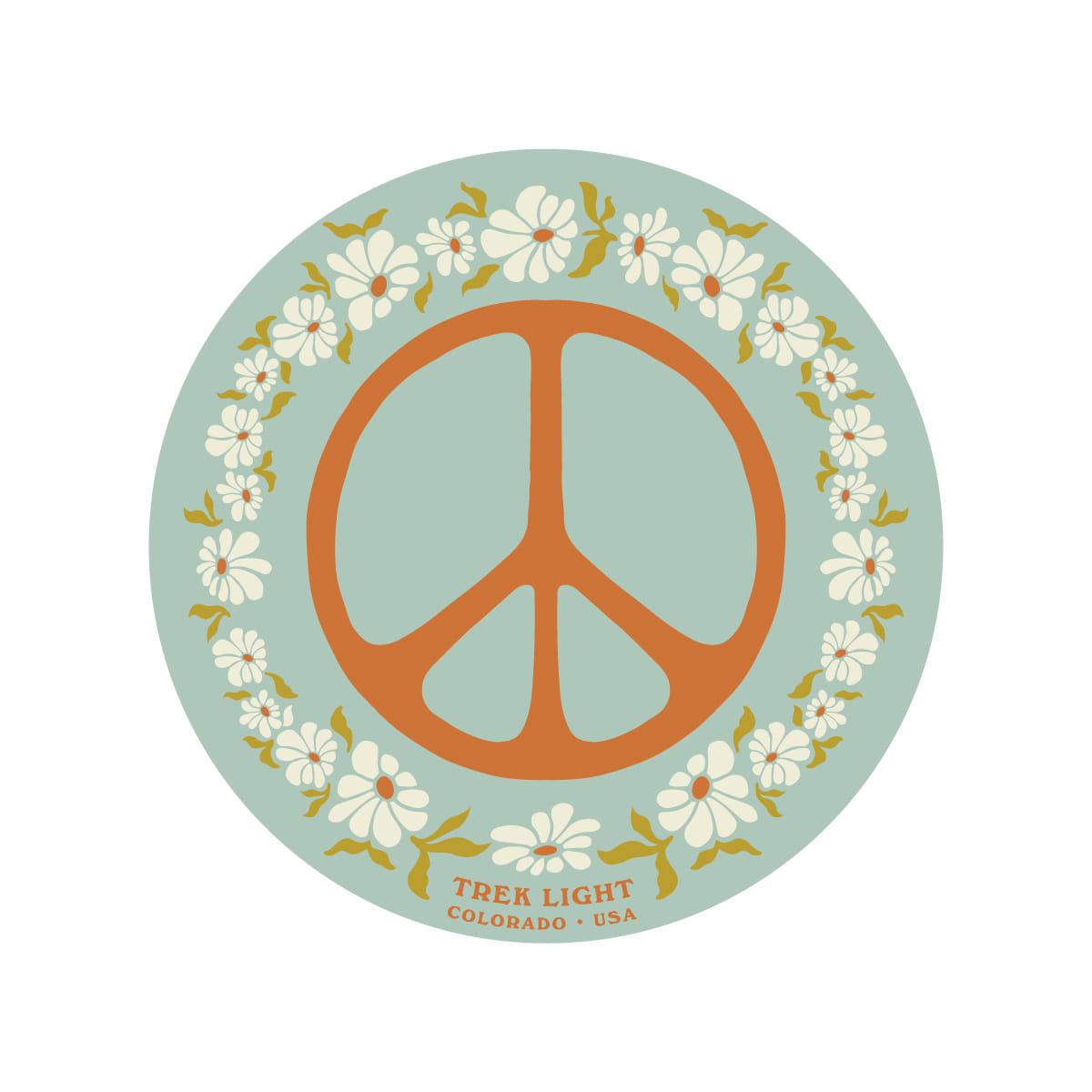 Peace Sticker - Default Title - Trek Light